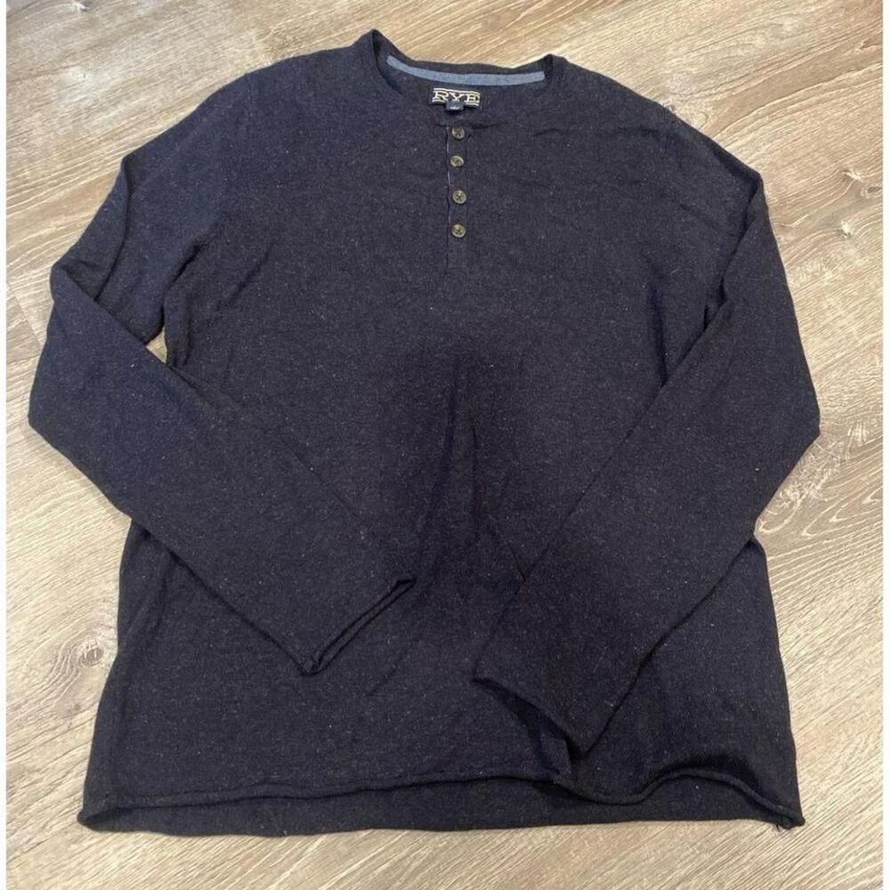 Men's Hawker Rye Long Sleeve Henley size‎ small